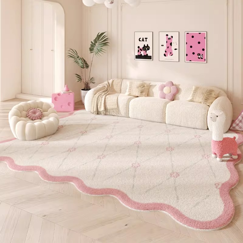 Home Decor Dopamine - Carpet for Living Room Soft Fluffy