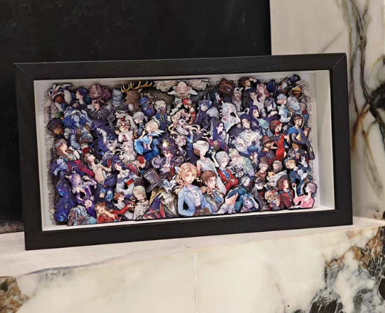 Home Decor Glass - Game Identity Ⅴ Family Portrait Stereoscopic