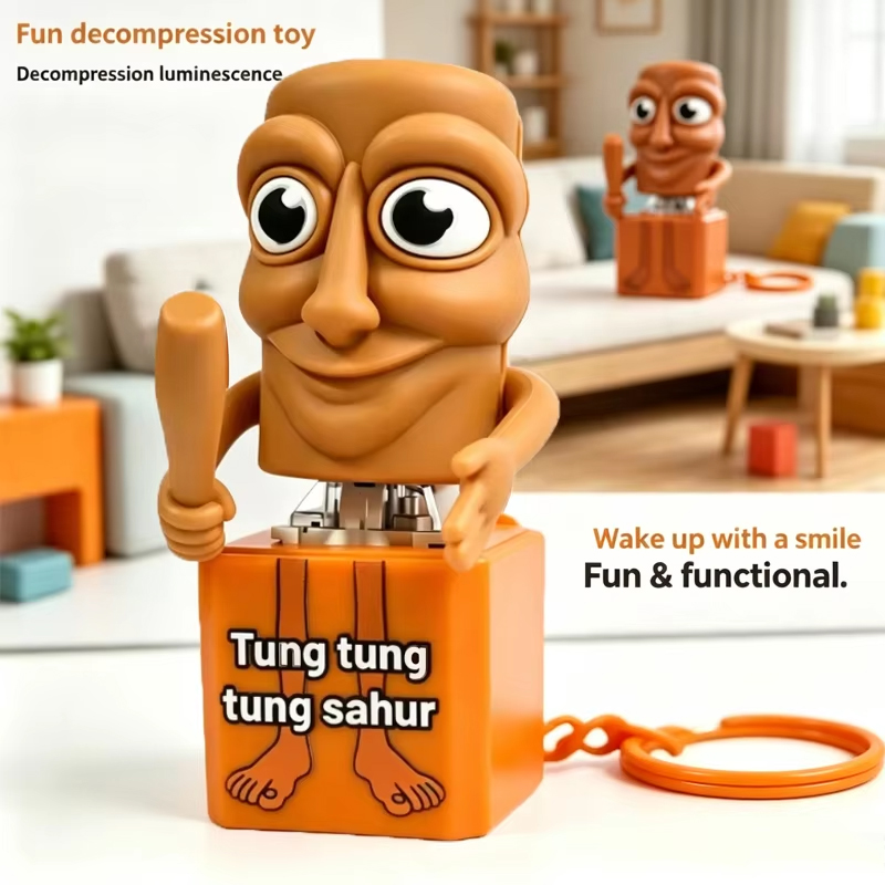 Home Decor Games - New Tung Tung Tung Sahur Keychain