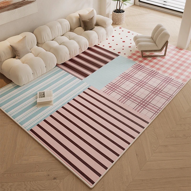 Home Decor Dopamine - Dopamine Colorful Carpet for Living Room
